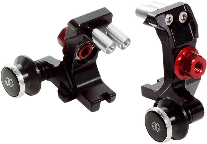GILLES TOOLING AXB Chain Adjuster - Black - Yamaha AXB-RM04-B