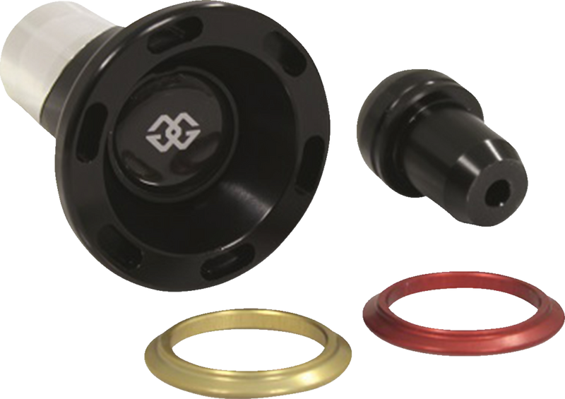 GILLES TOOLING Front Axle Protector - Black - Yamaha GTA-F-Y03