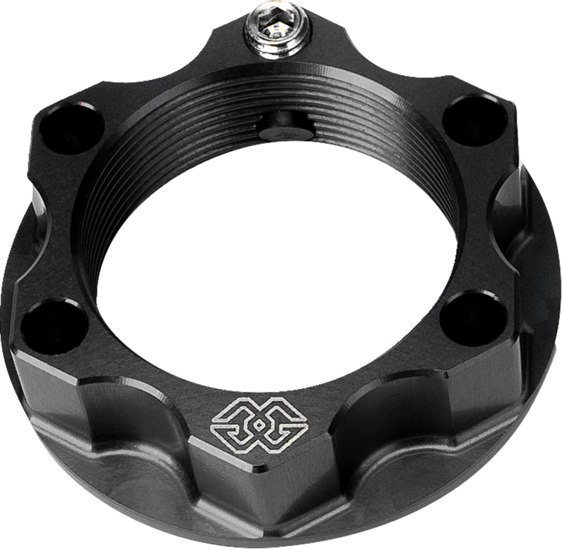 GILLES TOOLING Top Yoke Nut - ACMA - Black ACMA-28-10-B