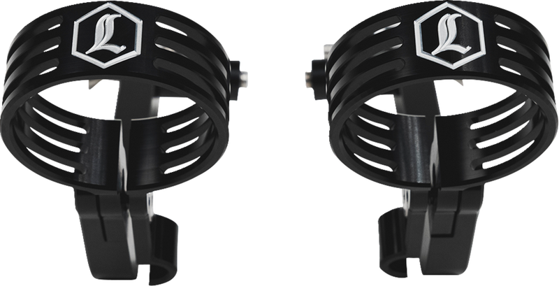 LEGEND SUSPENSION REVO ARC External Reservoir Mounts - Black 1313-0245