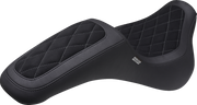 MUSTANG Signature Series Fastback - Vinyl/Alcantara - Diamond Stitch w/ Gun Metal Thread - FX '18-'24 - 76321GM - PartsOutlet.com.au