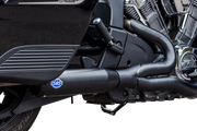 S&S CYCLE 2-into-1 Qualifier Exhaust System - 50-State - Black - Stainless Steel 550-1085 - PartsOutlet.com.au