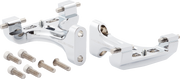 ARLEN NESS Forged Passenger Floorboard Mounts, Chrome - '99-later FLT Touring / Bagger Models - 410-034 - PartsOutlet.com.au