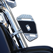 ARLEN NESS Forged Passenger Floorboard Mounts, Chrome - '99-later FLT Touring / Bagger Models - 410-034 - PartsOutlet.com.au