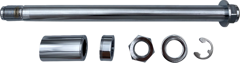 DRAG SPECIALTIES Axle Kit - Chrome - Softail '18-'23 - W16-0365 - PartsOutlet.com.au