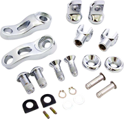 DRAG SPECIALTIES Passenger Peg Mount - Adjustable - Chrome 63190 - PartsOutlet.com.au