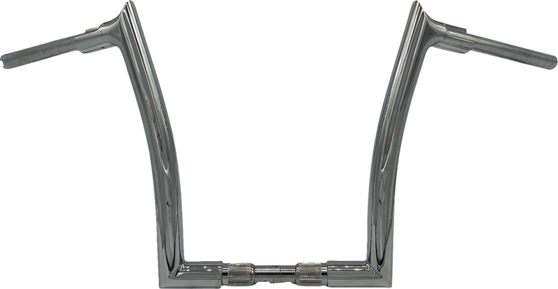 FAT BAGGERS INC. 1-1/2" EZ Install Pointed Top Handlebar - 14" - Chrome 848014