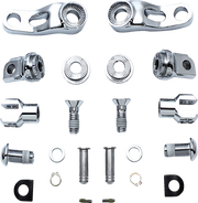 DRAG SPECIALTIES Passenger Peg Mount - Adjustable - Chrome 63190 - PartsOutlet.com.au