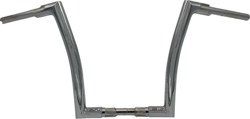 FAT BAGGERS INC. 1-1/2" EZ Install Flat Top Handlebar - 14" - Chrome 648014