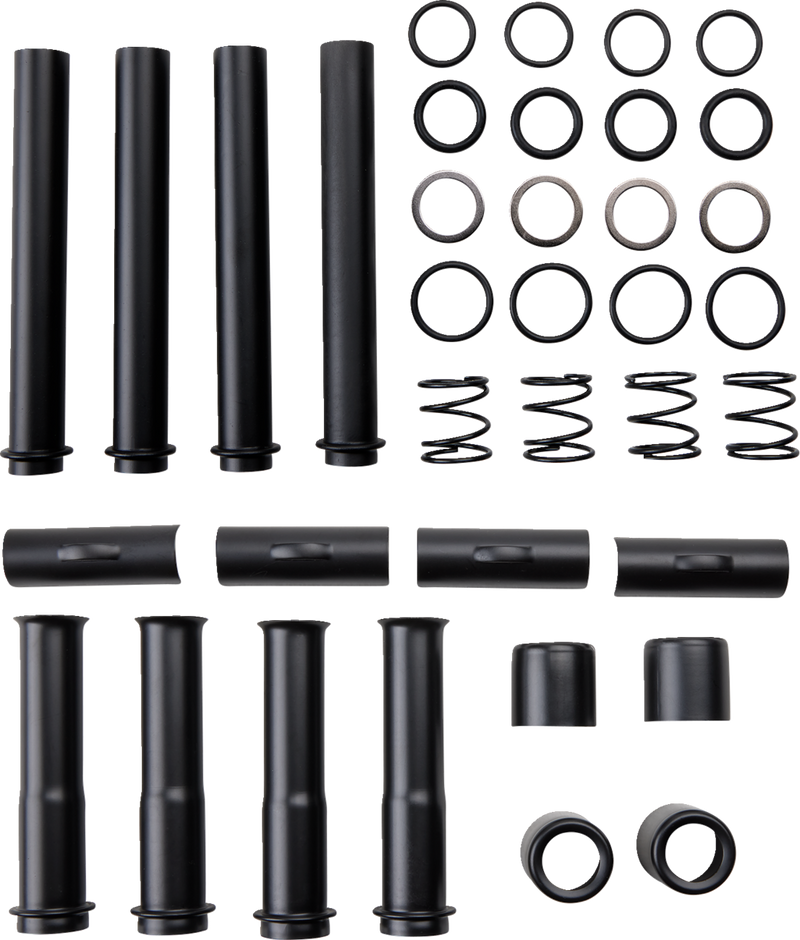 DRAG SPECIALTIES Pushrod Tube Kit - Harley-Davidson 2017-2021 M8 - 78052B - PartsOutlet.com.au