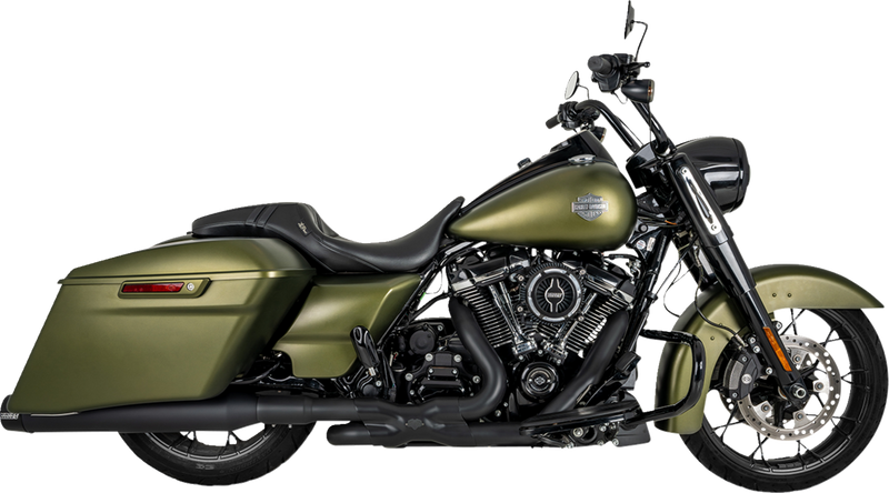 VANCE & HINES Blackbird 450 Slip-On Mufflers - Black - FL '17-'25 - 46792