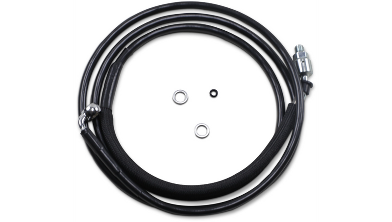 DRAG SPECIALTIES Clutch Line - 80-1/8" - Road Glide '15-'16 - 515010-BLK