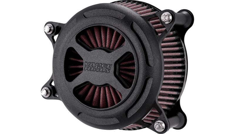 VANCE & HINES VO2 X Air Intake - Black Wrinkle - '91-'22 XL - 42359 - PartsOutlet.com.au