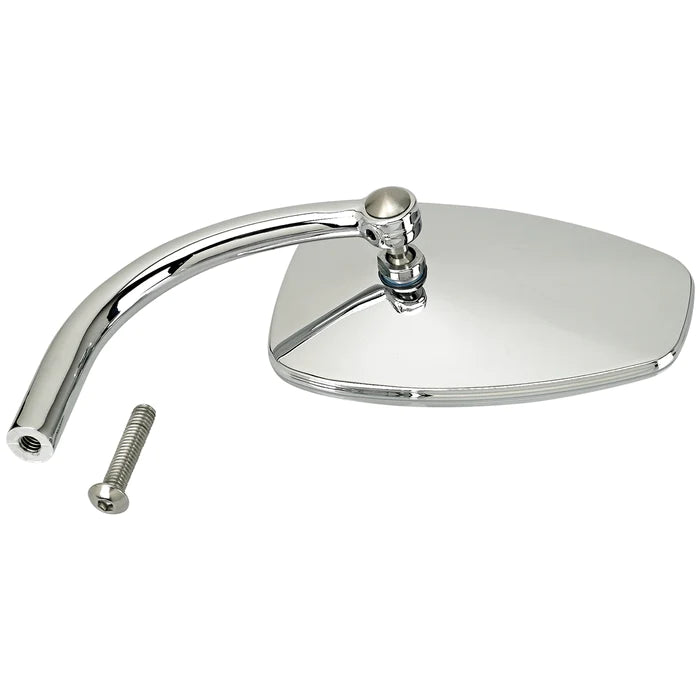 BILTWELL Mirror - Tear Drop - Chrome - Single - 6504-400-531