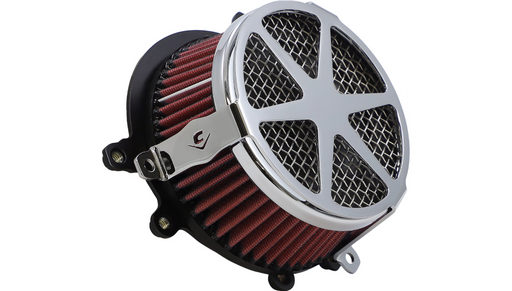 COBRA Air Cleaner Kit - '17-'22 FL - Chrome 606-0101-04-SB - PartsOutlet.com.au