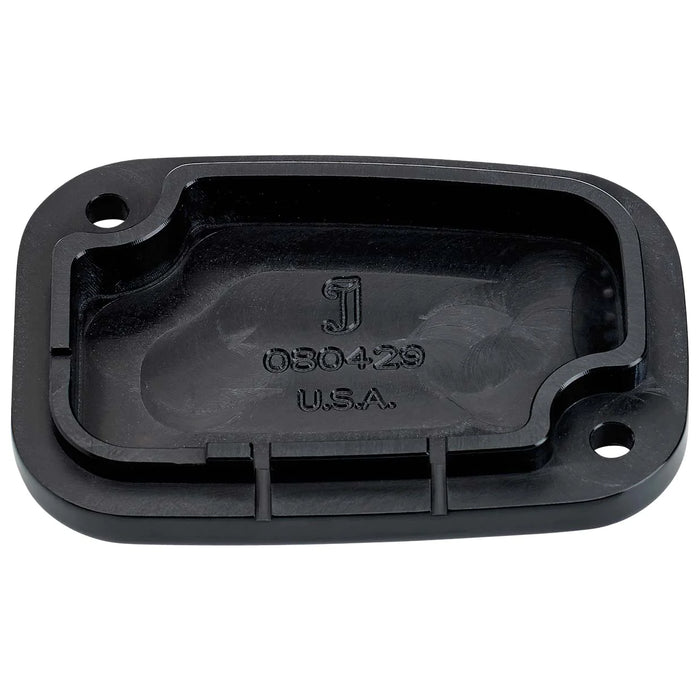 JOKER MACHINE Master Cylinder Cover - Brake - Front - Joker - Black - '08-'23 FL - 08-003B