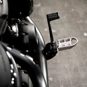 BILTWELL Mushman Step Footpegs - Polished - Softail '18+ - 7002-302-03 - PartsOutlet.com.au