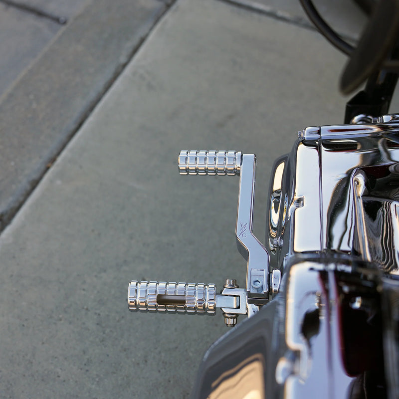 ARLEN NESS SPEEDLINER FOOTPEGS, CHROME - STANDARD MALE MOUNT - 400-035 - PartsOutlet.com.au