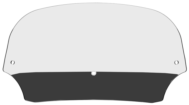 MEMPHIS SHADES Fairing Shield - 7" - Clear - MEP8510