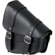 WILLIE & MAX LUGGAGE Blackjack Swingarm Bag Softail 2000+ Triangulated - Black 59776-00 - PartsOutlet.com.au