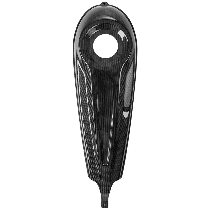 SADDLEMEN Dash Panel - Center Fill - Carbon Fiber/Gloss - Touring '08-'24 - CF-808-07-001