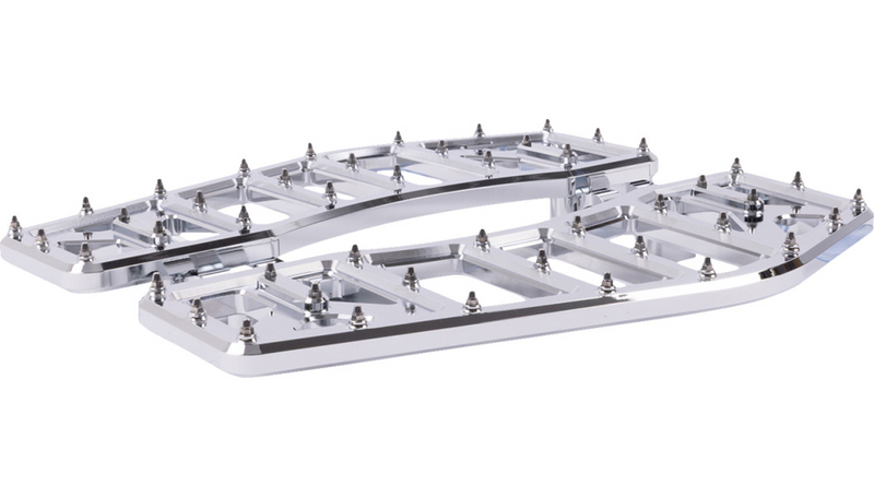 THRASHIN SUPPLY Aggressor Floorboards - Chrome - FL '07-'25 - TSC-2219-3