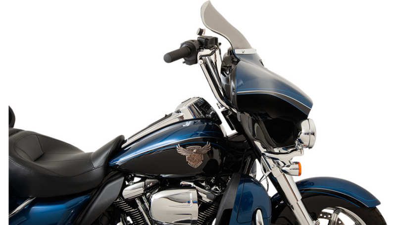 KLOCK WERKS Flare Windshield - 10-1/2" - Tinted - FLH '14-'25 - KWW-01-0468