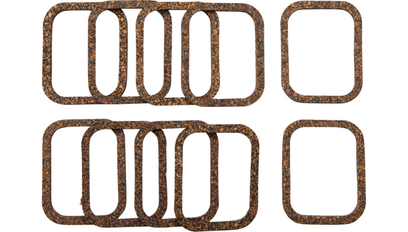 JAMES GASKET Inner Rocker Cover Cork Gasket - 10 Pack - Harley-Davidson '84-'06 - JGI-17358-84