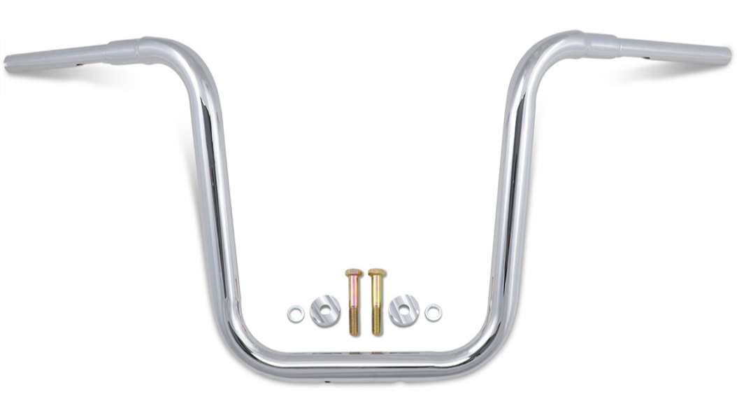 LA CHOPPERS 1 1/2" TREE HUGGER APE HANGER BARS 16" CHROME HD - LA-7375-16