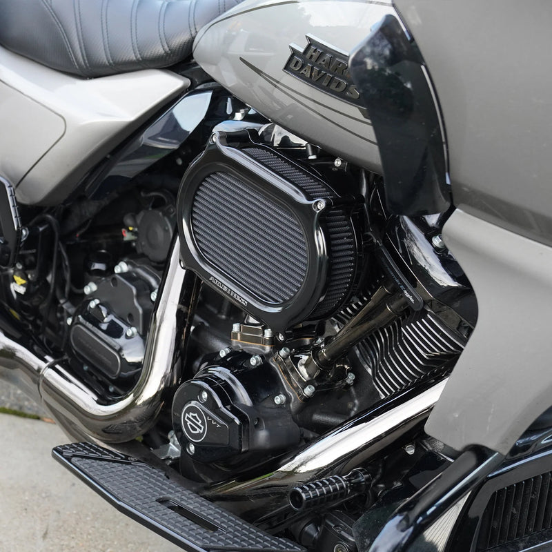 ARLEN NESS Stage 2 Oval Air Cleaner Kit - All Black - FL '08-'17 - 600-169