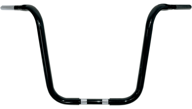 DRAG SPECIALTIES Handlebar - 1 1/4" Buffalo Ape - 18" - TBW - Black - FL '08-'22 - 0601-1244