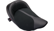 DANNY GRAY BigIST Solo Air Seat - Black Leather - FL '08-'23 - FA-DGE-0280 - PartsOutlet.com.au