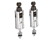 PROGRESSIVE SUSPENSION 422 Series Adjustable Shocks - Chrome - Harley-Davidson Softail 2000-2017 - Heavy-Duty 422-4002C - PartsOutlet.com.au