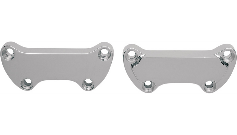 DRAG SPECIALTIES Handlebar Clamp - Scalloped 03-0107SPC - PartsOutlet.com.au