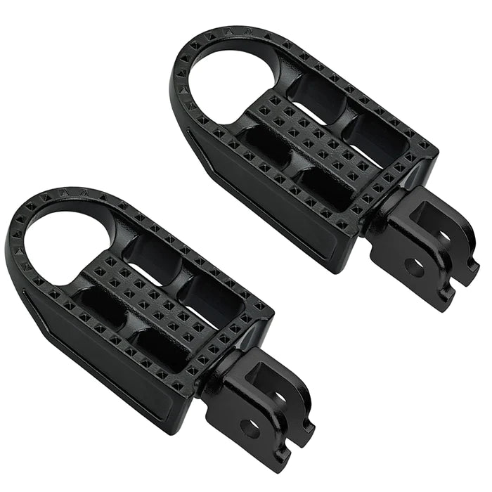 BILTWELL Mushman Step Footpegs - Black - Softail '18+ - 7002-201-03 - PartsOutlet.com.au