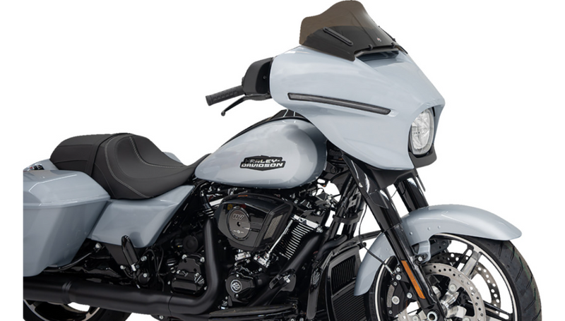 KLOCK WERKS Kolor Flare Windshield - 8" - Bronze - Street Glide FLHX 2024+ - KWW-01-0734