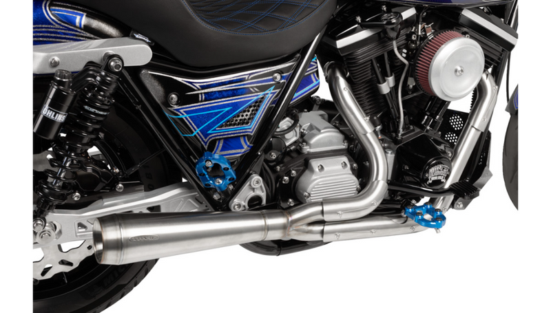 TRASK Assault 2:1 Exhaust - Full Stainless - Harley-Davidson '84-'00 FXR - TM-5030