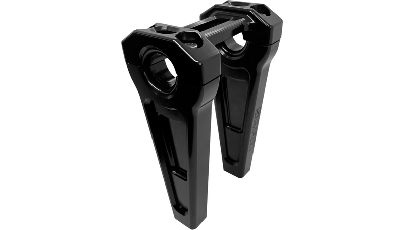 SLYFOX Risers - Straight - 6" - Black TM-SLY4