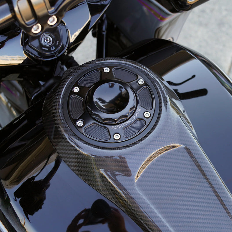 ARLEN NESS 12 Point Gas Cap - All Black - FL '23-'25 - 701-013