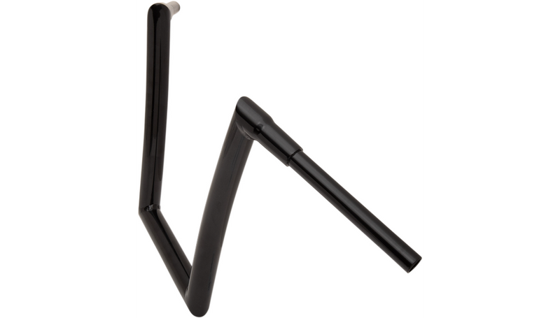 TODD'S CYCLE Handlebar - 1-1/2" Strip - 14" - Gloss Black - 0601-4887