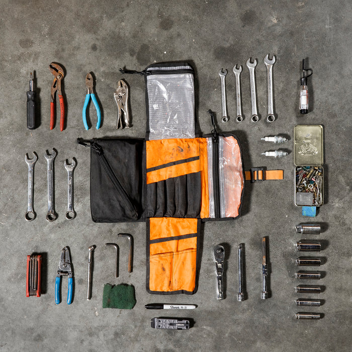 BILTWELL EXFIL-0 2.0 Tool Roll - Black 3017-01 - PartsOutlet.com.au