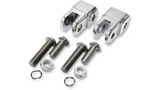 LA CHOPPERS ADAPTERS FOR MALE MOUNT FOOTPEGS CHROME UNIVERSAL - LA-7202-01 - PartsOutlet.com.au