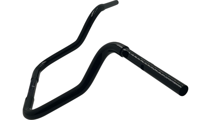 FAT BAGGERS INC. 1-1/4" EZ Install Round Top Handlebar - Reduced Reach - 13" - Black - FLHX '23-'25 - 943013-B
