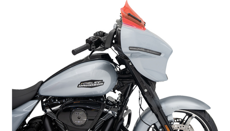 KLOCK WERKS Kolor Flare Windshield - 8" - Pink Ice - Street Glide FLHX 2024+  KWW-01-0723