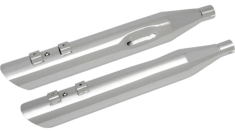 DRAG SPECIALTIES 4" Mufflers for FL '99-'16 - Chrome - H00965