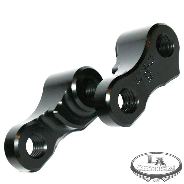 LA CHOPPERS Rear Lowering Kit - Black Powder Coated - Lowers 1" - XL '05-'15 - LA-7590-03B