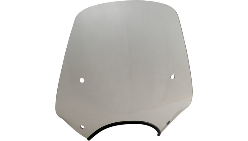 MEMPHIS SHADES Pop Top Windshield - 9" Headlight Cut Out - Solar - Honda/Kawasaki/Suzuki/Victory/Yamaha - MEP5529