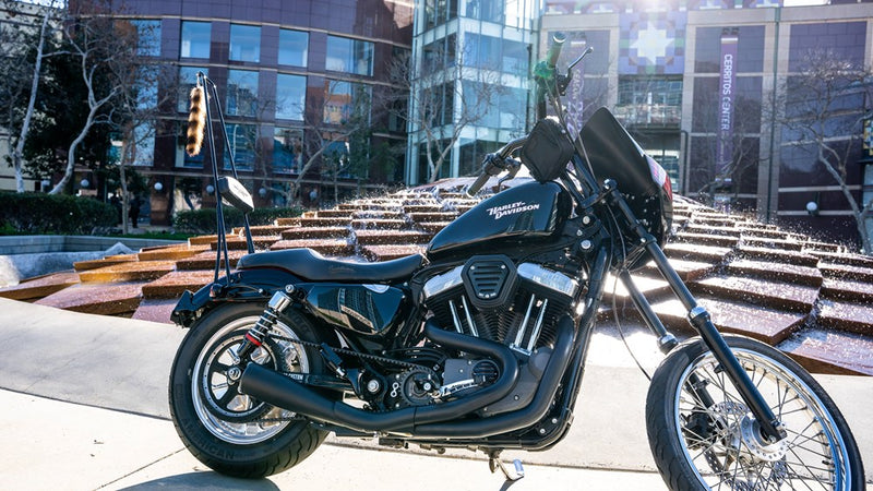 BURLY BRAND Stupid Tall Sissy Bar - Harley-Davidson 2006-2017 - B13-1509B - PartsOutlet.com.au