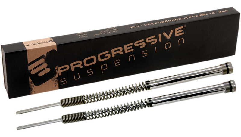 PROGRESSIVE SUSPENSION Monotube Fork Cartridge Kit - Harley-Davidson 2017-2022 - Lowering 31-4007 - PartsOutlet.com.au