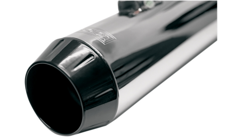 BASSANI XHAUST End Cap - Black - Short Megaphone Muffler - ENDCAP-SMB - PartsOutlet.com.au